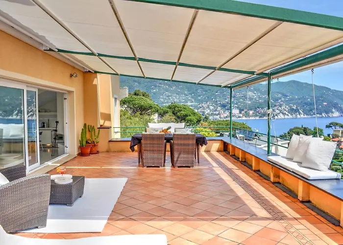 Penthouse Marina-seaview Jacuzzi And Terrace Lejlighed Rapallo